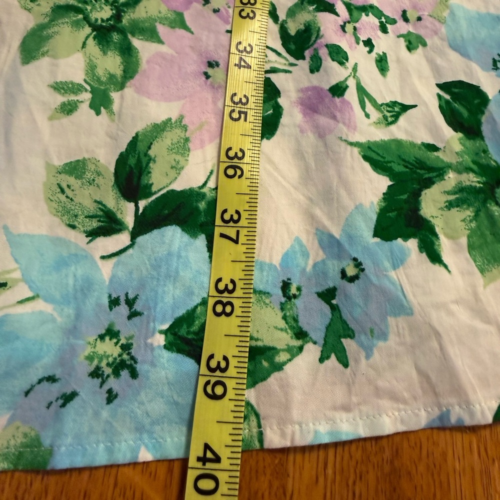 Old Navy Smocked Mindy Twill Womens Mini Dress XXLT‎ Tall 100% Cotton - Picture 7 of 7